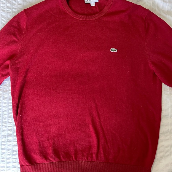 Lacoste Crew Neck Sweater - Picture 2 of 8